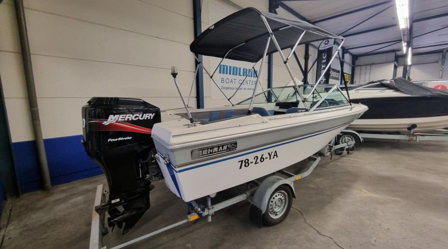 Beekman Coral 490 met Mercury 90pk FourStroke en trailer