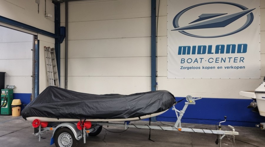 Zodiac Cadet 350ALU met Yamaha F6 en trailer (zéér compleet)