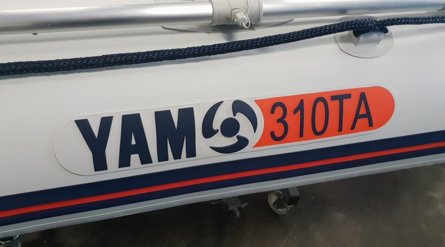 Nieuwe YAM 310TA Aluminium RIB met nieuwe Yamaha M12 elektromotor, accu en lader